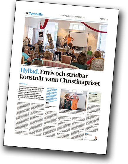 Pressklipp Ystads Allehanda