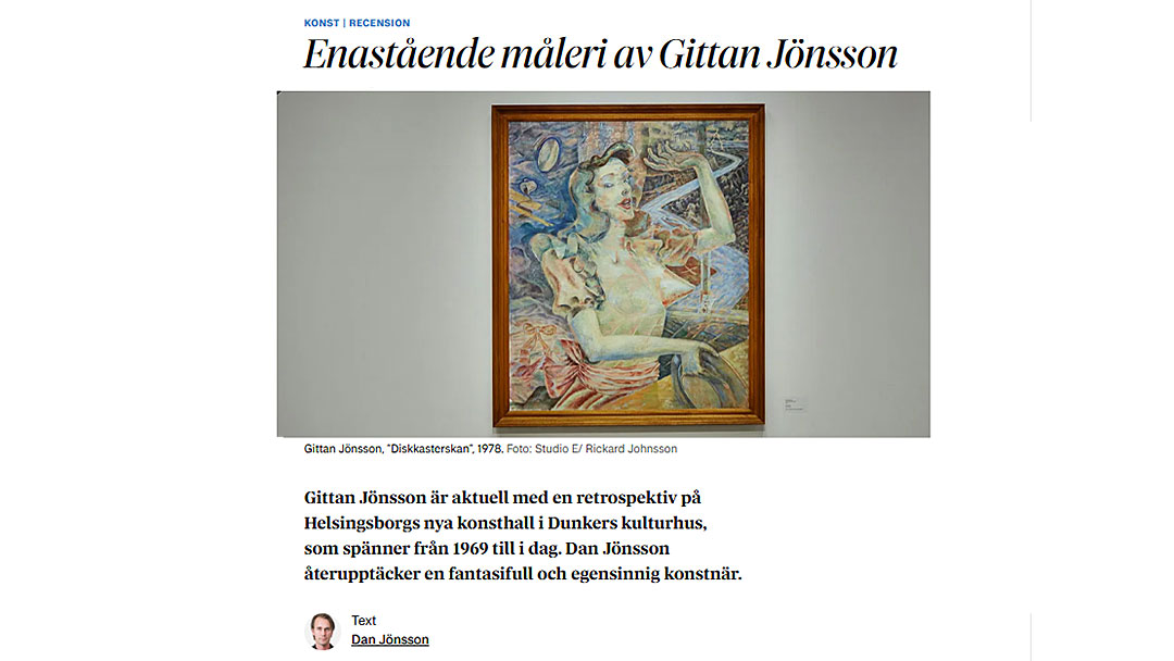 Dagens Nyheter, recension 20260512