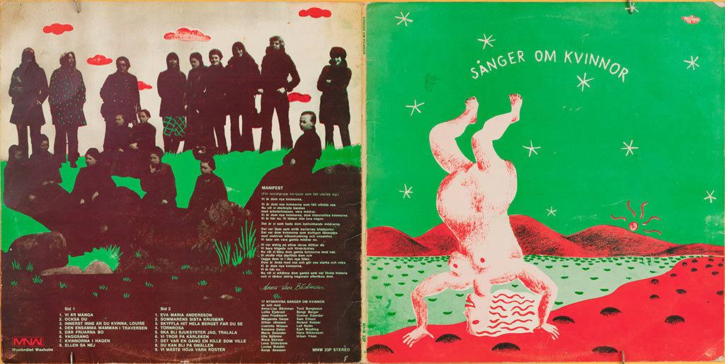 Sånger om kvinnor, skivomslag
