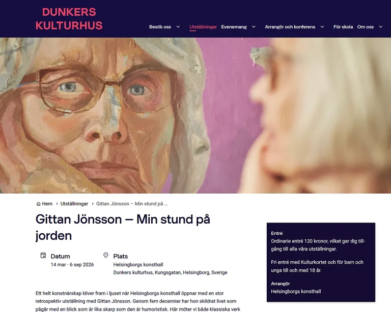 Utställningen på Helsingborgs konsthall